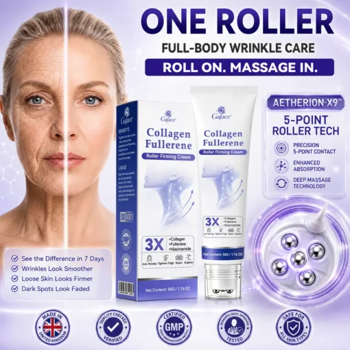 𝐆𝐀𝐅𝐀𝐂𝐄® 𝐀𝐞𝐭𝐡𝐞𝐫𝐢𝐨𝐧-𝐗𝟗™ 𝟓-𝐏𝐨𝐢𝐧𝐭 𝐑𝐨𝐥𝐥𝐞𝐫 𝐅𝐢𝐫𝐦𝐢𝐧𝐠 𝐂𝐫𝐞𝐚𝐦