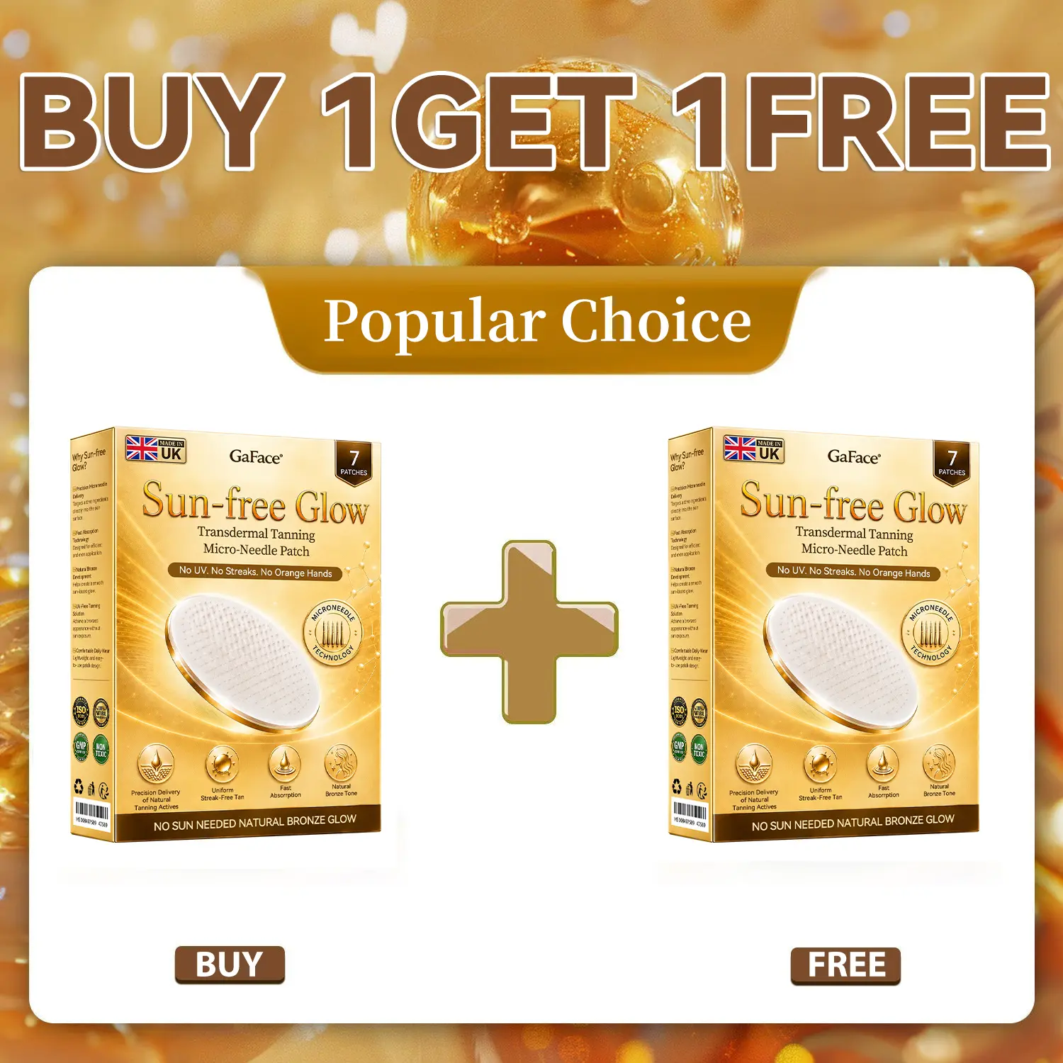 ๐๐ฎ๐ณ๐ฎ๐ฐ๐ฒยฎ Sunless Natural Glow Micro-Needle Tanning Patch
